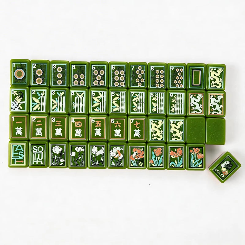 The Emerald & Coral Set — 160 Tiles